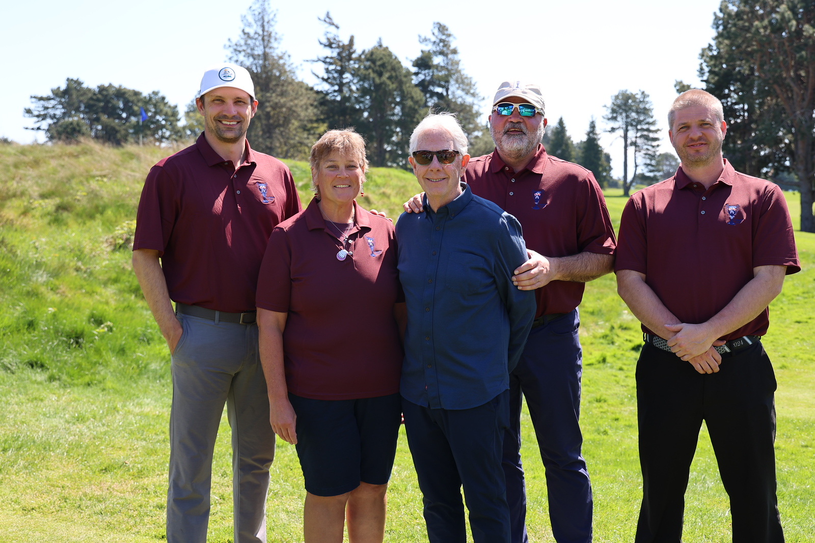 Alaska's team at the 2026 PNGA Lamey Cup, Victoria Golf Club, British Columbia