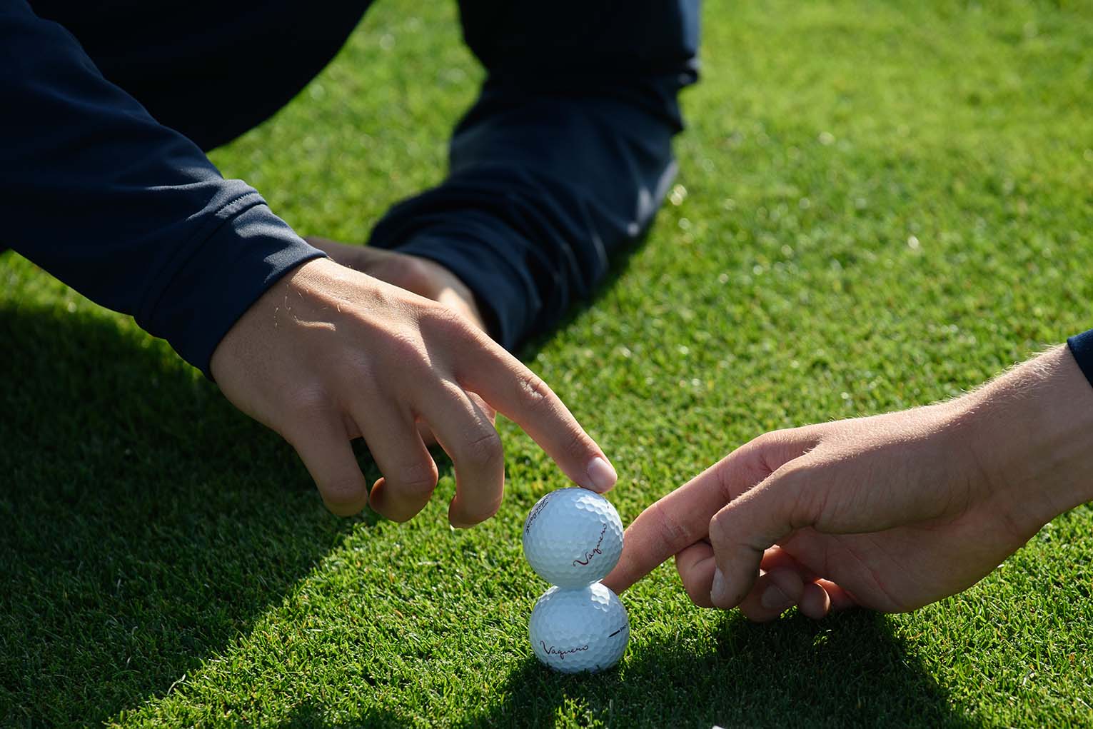 Junior golfer competing in the USNDP